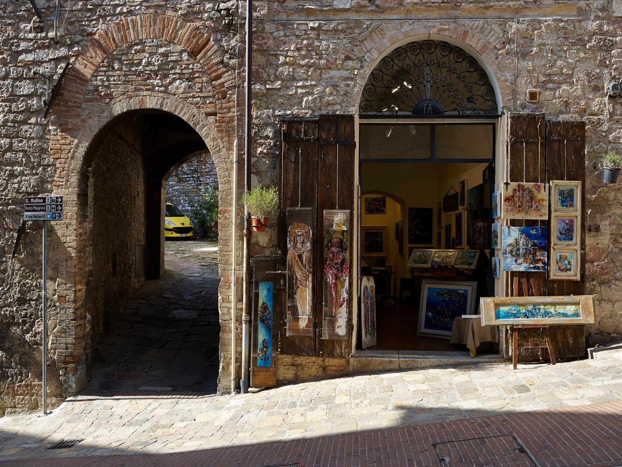 Ferienwohnung Il Cortile Di San Rufino Assisi Exterior foto