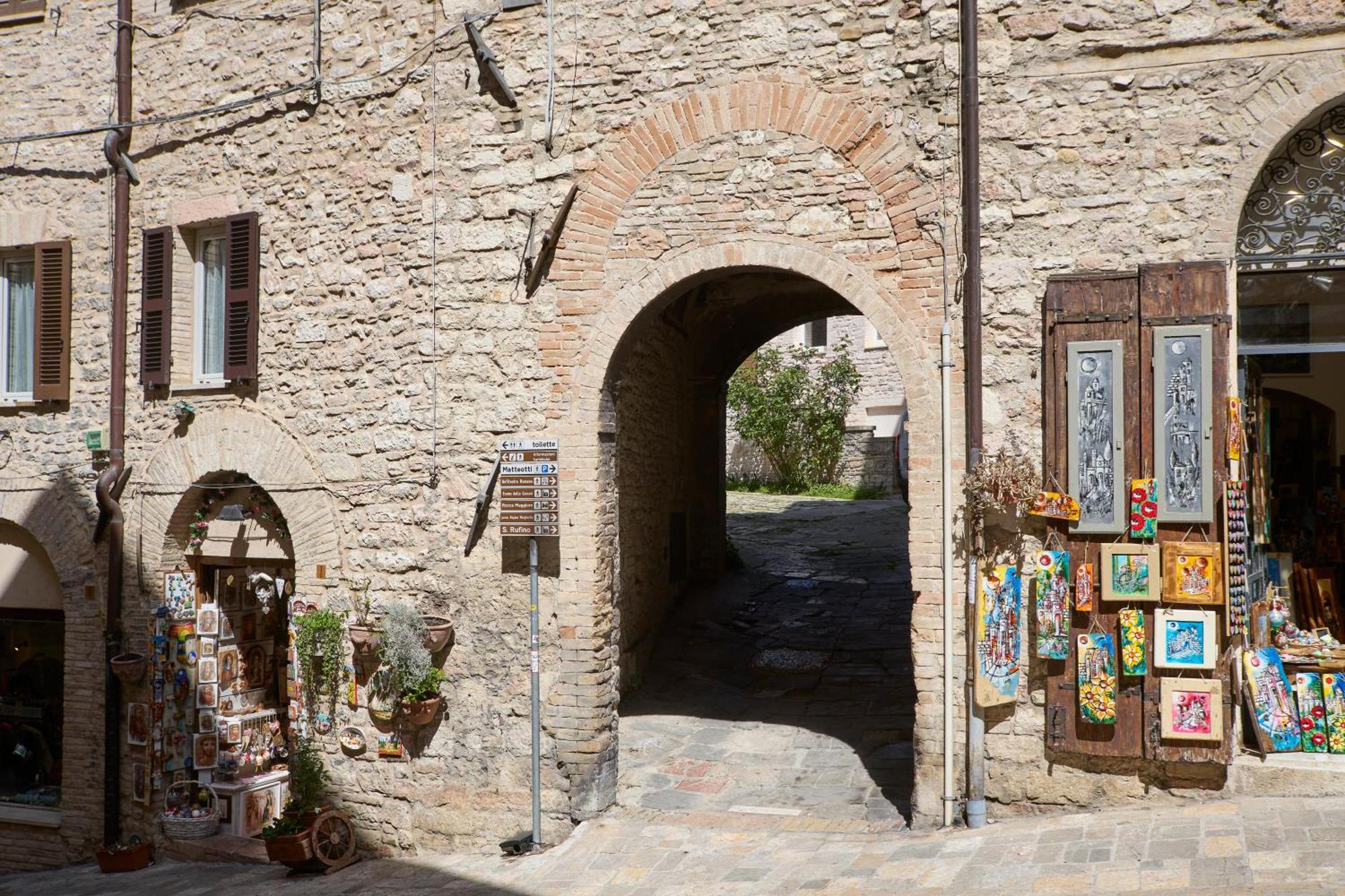 Ferienwohnung Il Cortile Di San Rufino Assisi Exterior foto